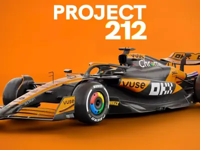 F1 McLaren MCL38 3D model