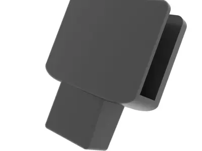 HYUNDAI SANTA FE Trunk Curtain Hook 3D print model