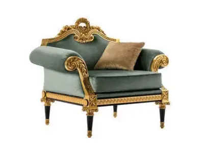 SOFA 1 SEATER TRIANON 3D model