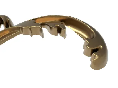  decorative pattern ready for 3D printing 3D model