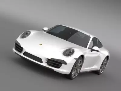Porsche 911 Carerra 2013 3D model
