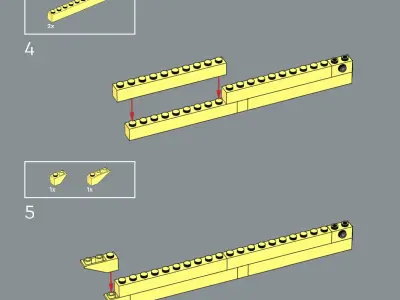 TwindBricks3D - 31211 The Fauna Collection - Macaw Parrots 3D print model