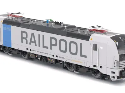 Siemens Vectron Railpool 3D model