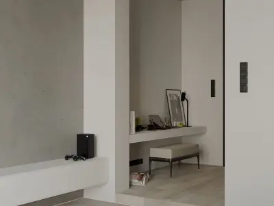 NEW YORK APARTMENT - Interior scene - 3d model 3D model