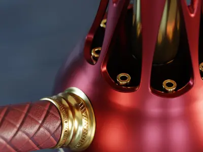 Modern Hookah Shisha 3D model