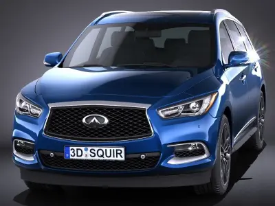 Infiniti QX60 2016 3D model