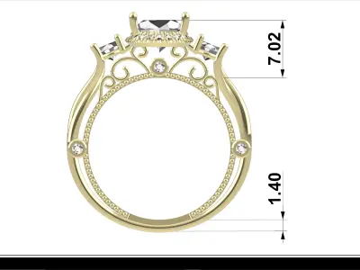 solitare NIMA 3D print model