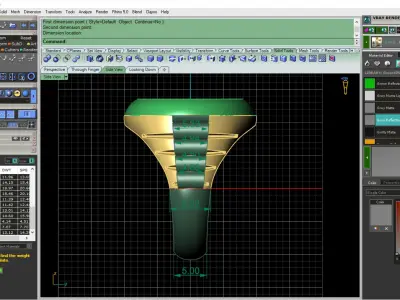 MSRTI CAR RING LOGO  3D print model