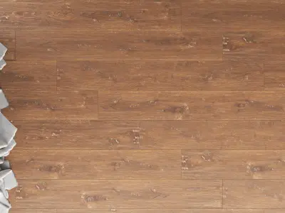  Wood floor Oak XVII century Vintage 3D model