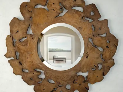 Cartwright Mirror by Arteriors 3D model