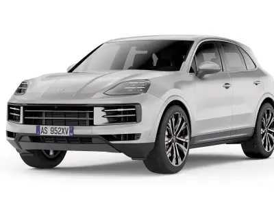 Porsche Cayenne 2024 3D model