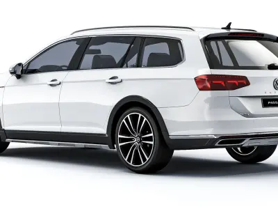 Volkswagen Passat Alltrack B8 FL 2020 3D model