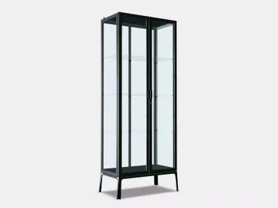 MILSBO Glass-door cabinet 3D model