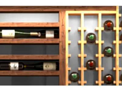 Wine cabinet 3 3D model