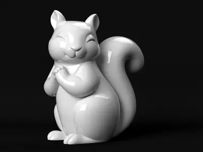 Squirrel 3D print model