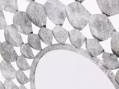 contemporary mirror 3D model