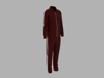 Sport Suit Low-poly 3D model 20