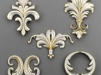 Trim Ornament 141 3D model