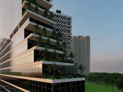 HOTEL DESIGN 3D model