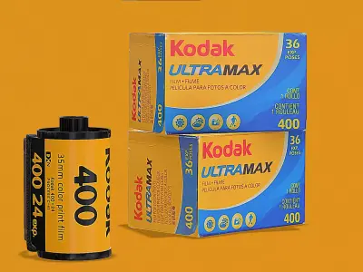 Kodak Ultramax 400 3D model