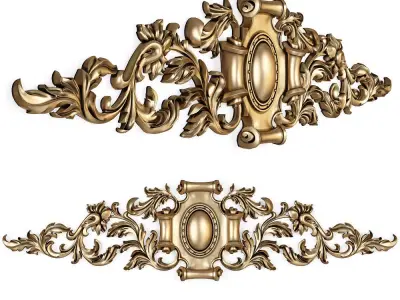 Crown decor for cnc 3D print model