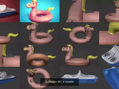 Collection 30 3D Model Pack