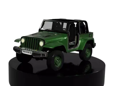 Jeep model 3D model