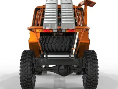 Generic Toyota Land Cruiser S70 1999 Xtreme Edition V2  3D model