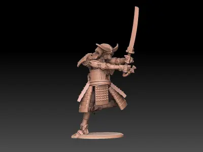 Robo Samurai Mk 6 Free 3D print model