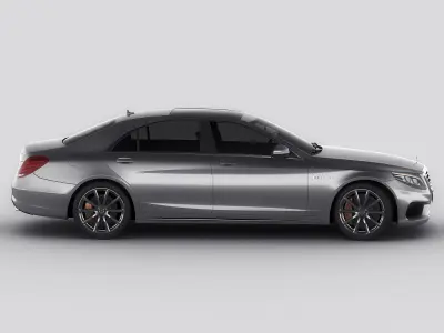 Mercedes S63 AMG MY2014 3D model