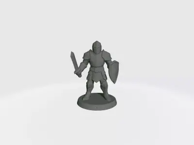Knight dec 3D print model