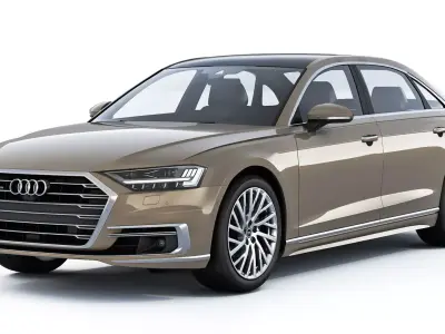 Audi A8 2018 3D model