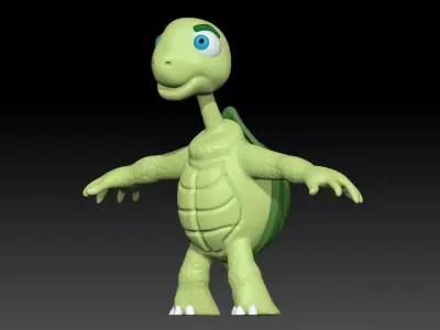 Turtle 3d model - Updated Version  3D model