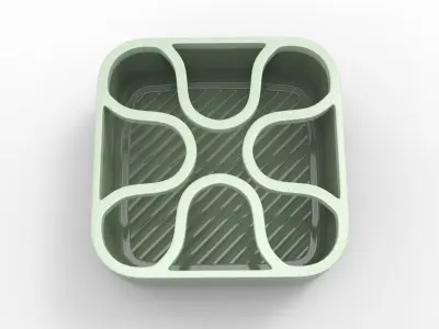 Nugy Cable Box Low-poly 3D model