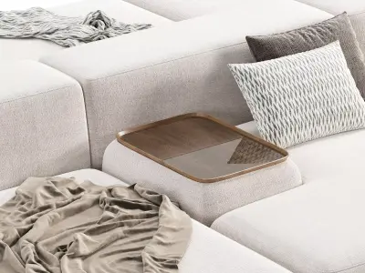 Lema Colud Sectional Sofa 3D model