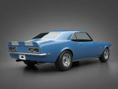 1968 Chevrolet Camaro RS 3D model