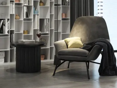 Apartment Scene for Cinema 4D and Redshift 3D model