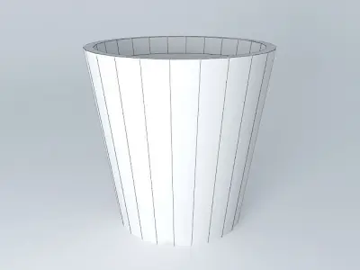 Rounded pot Free 3D model