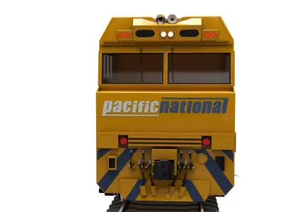 Freight Train  3D model