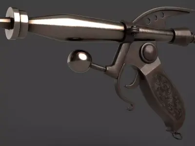 Fantasy Gun 12 3D model