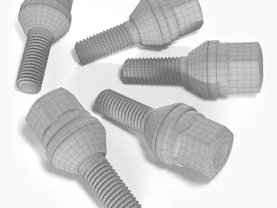 Bolt Hub Free 3D model
