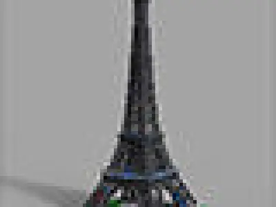 Lego Tower Eifel  3D model