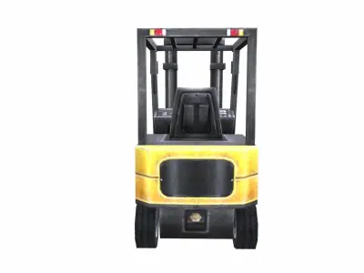 Forklift Lowpoly Low-poly 3D model