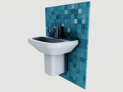 Wash Basin 3D model