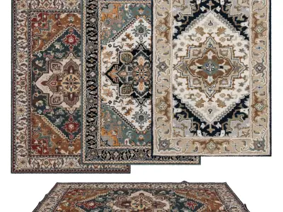 Rugs No 828 Low-poly 3D model