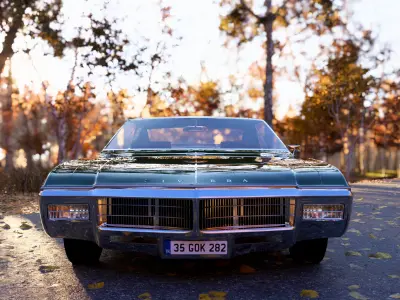 1969 Buick Riviera 3D model