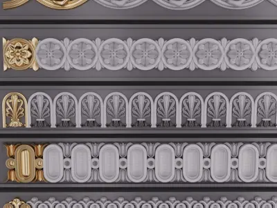 Trim Ornament 110 3D model