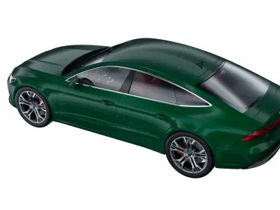 Audi - 2018 - A7 Quattro 3D model