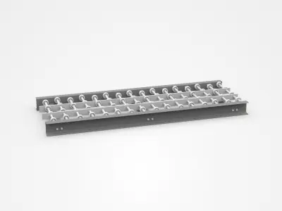 Metal Iron Product Unit Conveyor 3D model
