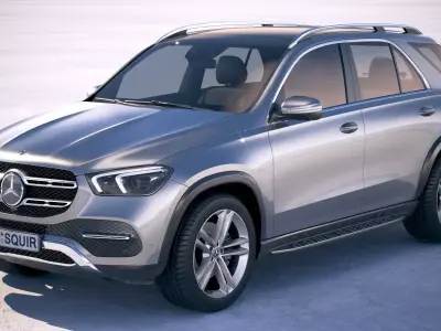 Mercedes GLE 2020 3D model